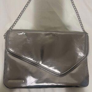 NINEWEST Silver Clutch Bag